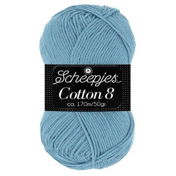 Scheepjes Cotton 8 - 711 Fold - Katoen Garen, Ophalen of Verzenden, Nieuw