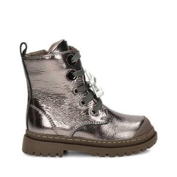 Shoesme bikerboots in het Zilver, Kleding | Dames, Schoenen, Overige kleuren, Verzenden, Lage of Enkellaarzen, Nieuw