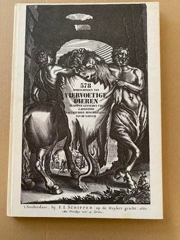 578 Afbeeldingen Viervoetige Dieren - Facsimile 1660, Ophalen of Verzenden