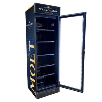 Moet Chandon champagne koelkast glasdeur koeling 358L, Nieuw in verpakking, Koelen en Vriezen