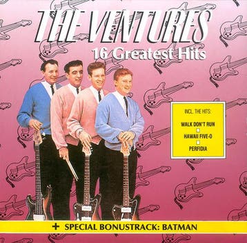 Ventures, The - 16 Greatest Hits (CD, 1990), Cd's en Dvd's, Ophalen of Verzenden, Gebruikt