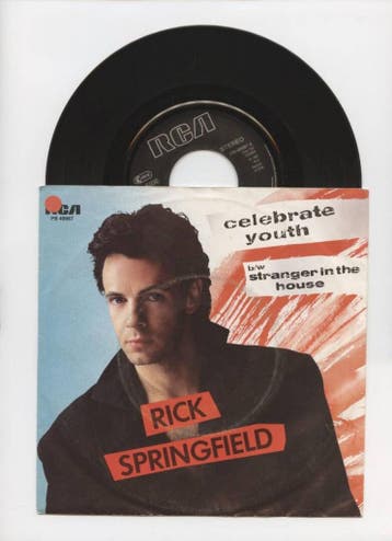 Rick Springfield – Celebrate Youth / Stranger In The House (, Cd's en Dvd's, Vinyl Singles, Ophalen of Verzenden, Nieuw in verpakking