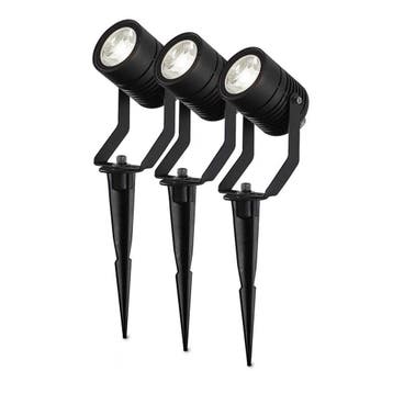 Zigbee Prikspot | 3 Stuks | Smartlife App | RGBW | 3 Watt, Ophalen of Verzenden, Nieuw, 50 tot 250 watt, Spots