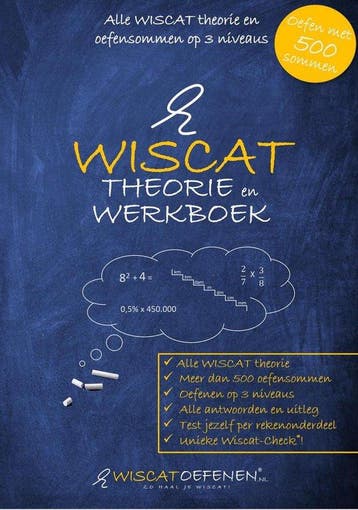 WISCAT Theorie  en Werkboek   voor PABO rekene 9789464372120, Boeken, Studieboeken en Cursussen, Verzenden, Zo goed als nieuw