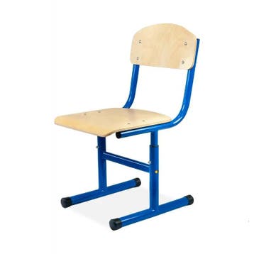 Schoolstoel | Blauw | Hoogte Verstelbaar | Voor Kinderen, Verzenden, Nieuw in verpakking