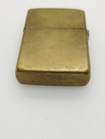 Zippo - Zippo Jack Daniels Solid brass 1988 - Zonder, Nieuw