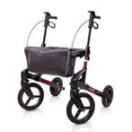 Topro Olympos ATR Slim Rollator Black Series – Rood M Slim, Ophalen of Verzenden, Nieuw