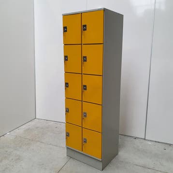 10-deurs Oostwoud lockerkast - 195x60x50 cm, Huis en Inrichting, Kasten | Lockerkasten, Ophalen of Verzenden, Nieuw