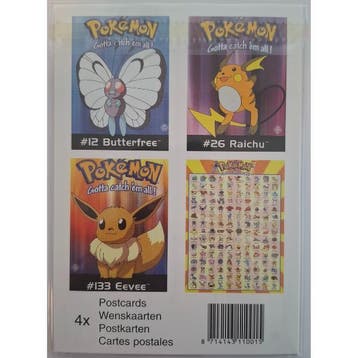 Pokémon Postcards Pack – Eevee (2000), Ophalen of Verzenden, Nieuw