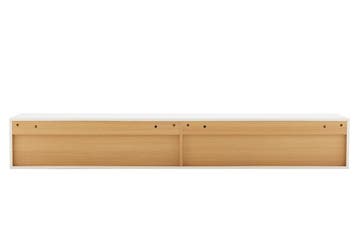 TV-bord LOFT 200cm hangend wit naturel - 47815, Ophalen of Verzenden, Nieuw