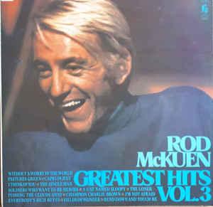 LP gebruikt - Rod McKuen - Greatest Hits Vol. 3, Cd's en Dvd's, Vinyl | Pop, Verzenden, Zo goed als nieuw, Overige formaten