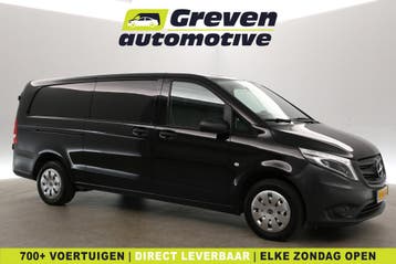 Mercedes-Benz Vito 116 CDI Extra Lang | Airco | Cruise | 3, Euro 6, Zwart, Mercedes-Benz, Nieuw