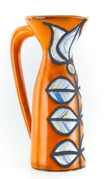 Roger CAPRON (1922-2006) – Grote kruik in geglazuurd faience