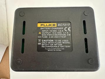 Fluke Ladegerät BC 7217  Original für Fluke 741, 743, 744, Ophalen of Verzenden, Gebruikt