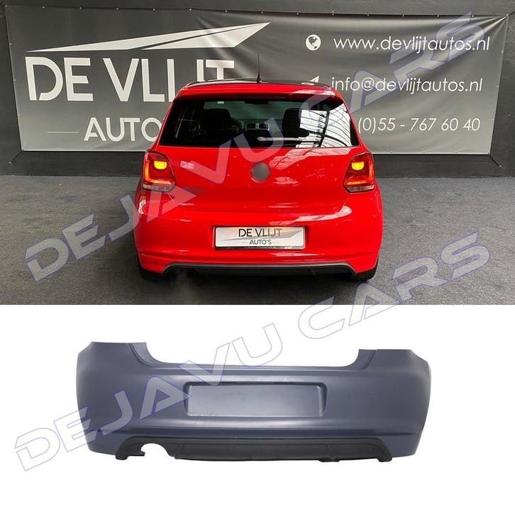 R line Look Achterbumper voor Volkswagen Polo 6R / 6C, Auto diversen, Tuning en Styling, Ophalen of Verzenden
