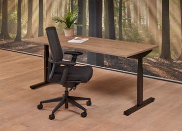 Verstelbaar bureau Easy 160 x 80cm, Nieuw