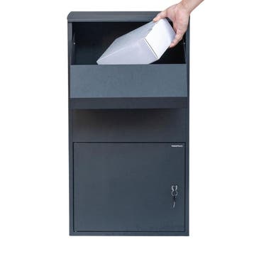PakketPanda Easyfit - XL Pakketbrievenbus, Verzenden, Nieuw, Rvs