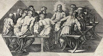 Nicolas Chaperon, after Raphael (XVIII) - L Ultima Cena