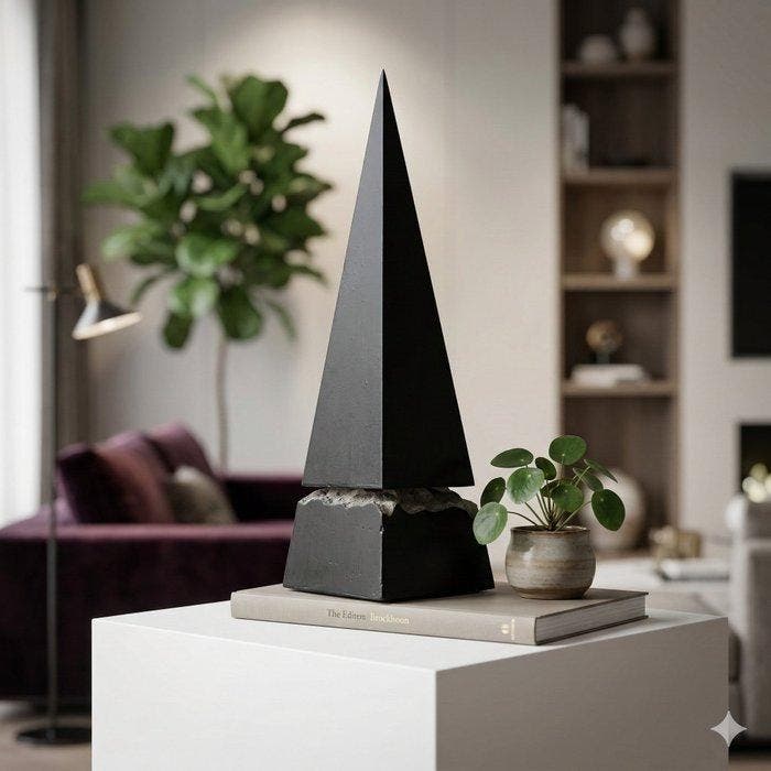 Trascent (Obelisk version Black), Antiek en Kunst, Kunst | Designobjecten
