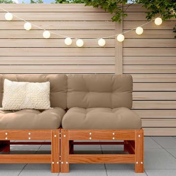 vidaXL Tuin Midden Sofa Massief grenenhout Wasbruin, Tuin en Terras, Verzenden, Nieuw