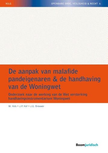 9789462904194 NILG - Vastgoed, Omgeving en Recht 6 - De a..., Verzenden, Zo goed als nieuw, M. Vols