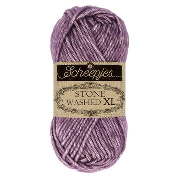 Scheepjes Stone Washed XL - 851 Deep Amethyst, Ophalen of Verzenden, Nieuw, Breien of Haken, Wol of Garen