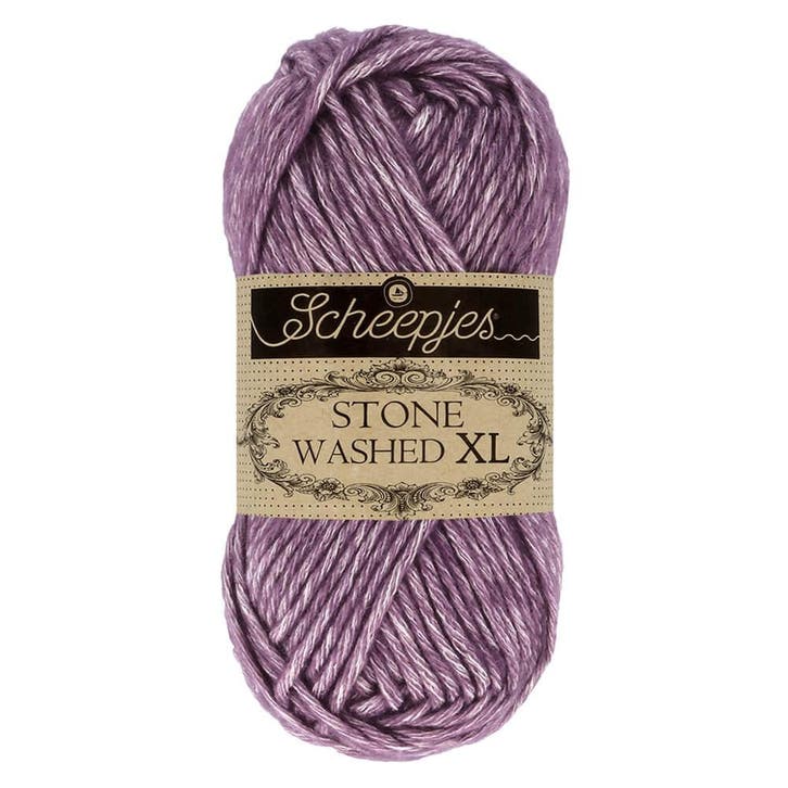 Scheepjes Stone Washed XL - 851 Deep Amethyst, Hobby en Vrije tijd, Breien en Haken, Breien of Haken, Nieuw, Wol of Garen, Ophalen of Verzenden