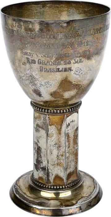 Zilverner Schuetzenpokal 1912 Schuetzenmedaille Schuetzen..., Verzenden