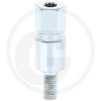Asadapter (M6 rechtse draad  Asgaten bevestiging (10 tand..., Ophalen of Verzenden