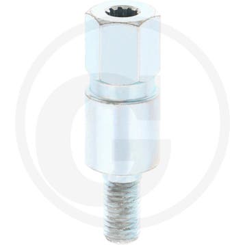 Asadapter (M6 rechtse draad  Asgaten bevestiging (10 tand..., Ophalen of Verzenden