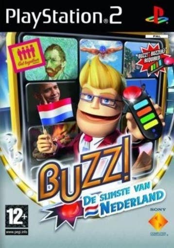 Buzz de Slimste van Nederland (PlayStation 2), Verzenden, Gebruikt, Vanaf 7 jaar