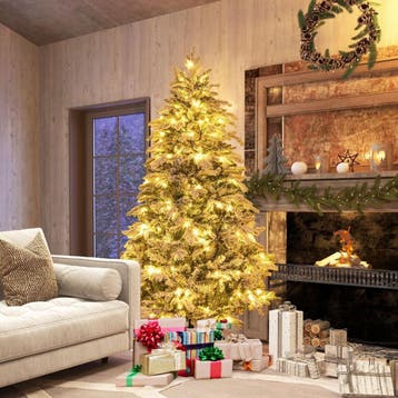 2dekans | Coast Kunstkerstboom met sneeuw - 1415 Takken -, Ophalen of Verzenden, Zo goed als nieuw
