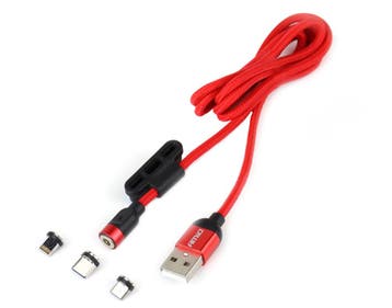 USB oplaadkabel - USB-C/Lightning/Micro USB - 1 meter, Muziek en Instrumenten, Ophalen of Verzenden, Nieuw