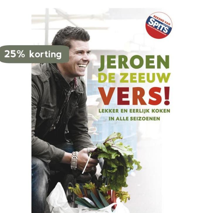 Vers! - Jeroen de Zeeuw 9789049201111, Boeken, Kookboeken, Zo goed als nieuw, Verzenden