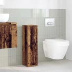 Vintage Houten Badkamerkast – Rustieke Opbergkast 72 cm, Verzenden, Nieuw