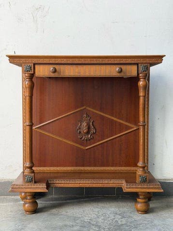 Wandtafel - Hout, Metaal - console-tafel