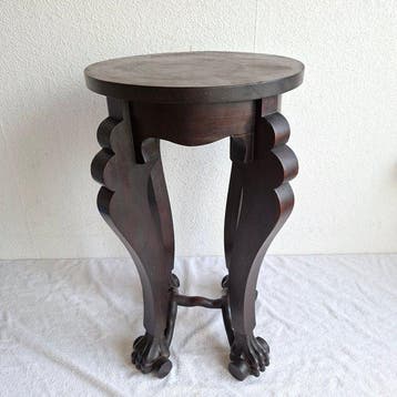 Bijzettafel - Hout - Klauwpoten