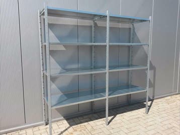 Gebruikte/ Nieuwe Legbordstelling Stelling 30 t/m 100cm diep, Ophalen of Verzenden