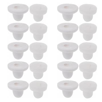 Fako Bijoux - Oorbel Achterkantjes Voor Oorclips - Soft Pads, Sieraden, Tassen en Uiterlijk, Oorbellen, Verzenden, Nieuw