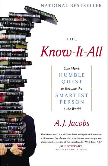 The Know-It-All 9780743250627 A J Jacobs, Verzenden, Gelezen, A J Jacobs