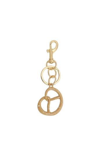 Goudlief Pretzel bag-charme (Tascharms, Accessoires), Verzenden, Nieuw