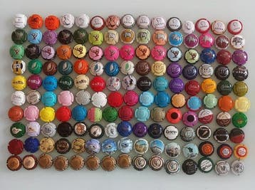 Champagne capsules (150) - Metaal - Prachtig kapsellot