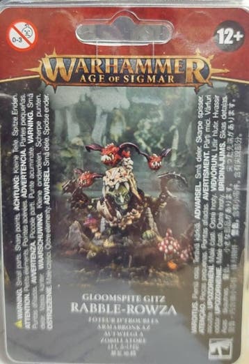 Gloomspite Gitz Rabble-Rowza (Warhammer Age of Sigmar nieuw), Hobby en Vrije tijd, Wargaming, Ophalen of Verzenden, Nieuw