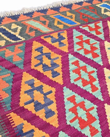 Afgan tribal kelim 260x176 handgeweven wollen vloerkleed, 200 cm of meer,  Perzisch tapijt kelim killim wollen vloerkleed handgeknoopt 