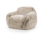 Fauteuil Hug - taupe | BY-BOO, Ophalen of Verzenden, Nieuw