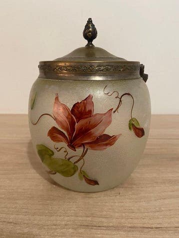Koektrommel - Glas - emmer / koekjestrommel
