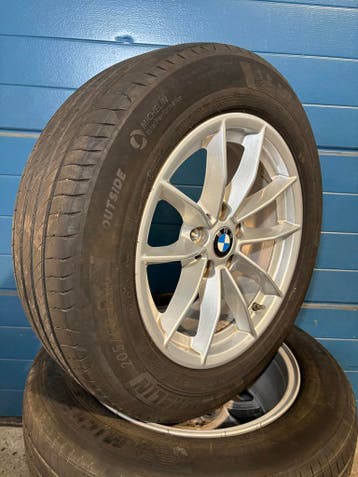 Originele BMW 3 Serie F30 F31 - 16 inch zomerset Style 390, Ophalen, Gebruikt, 16 inch, Banden en Velgen
