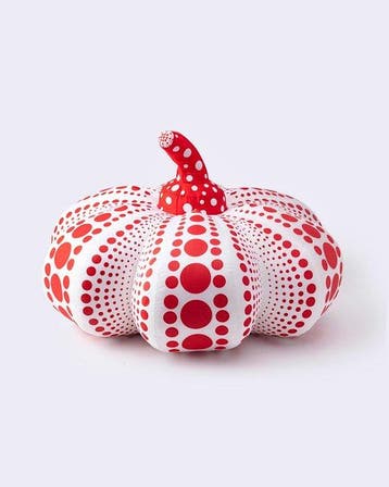 Yayoi Kusama (1929-2026) (after) - Red pumpkin plush dots