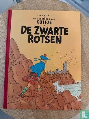 Kuifje - De zwarte rotsen - 1954, Boeken, Eén stripboek, Verzenden, Zo goed als nieuw, Remi, Georges.