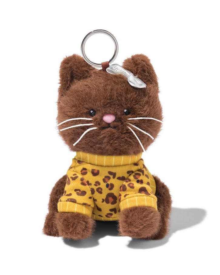 HEMA Sleutelhanger 8x8x12cm kat Pebbles, Diversen, Agenda's, Nieuw, Verzenden